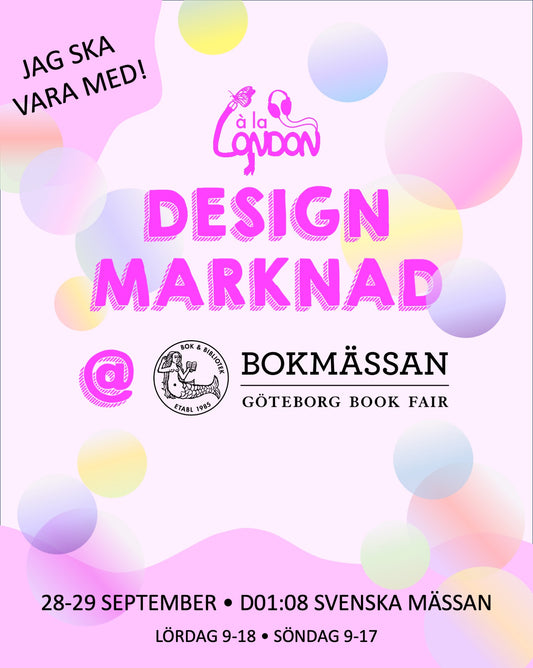 Retrofrun på Bokmässan i Göteborg