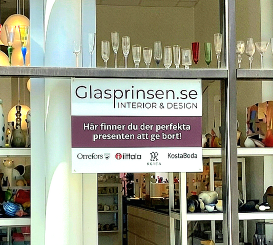 Glasprinsen ny återförsäljare i Stockholm