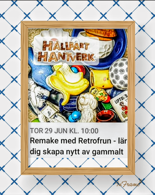 Ny Workshop - ReMake med Retrofrun!